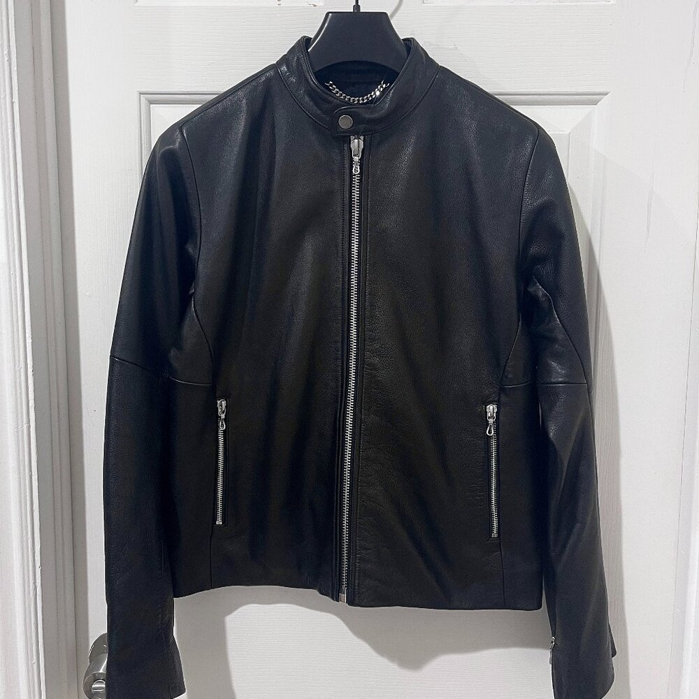 Rag and Bone Articulated Moto leather jacket XS black NWT MSRP $1200